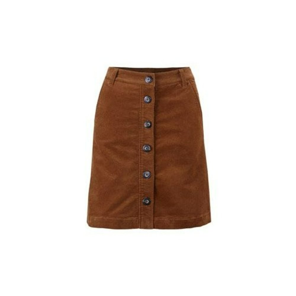 cabi Skirt - A-line - Corduroy - Brown -  Size 4 (washable)